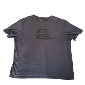 Rivian Electric Truck Graphic T-Shirt Gray Men’s 2XL R1T EV Logo Tee Soft Cotton